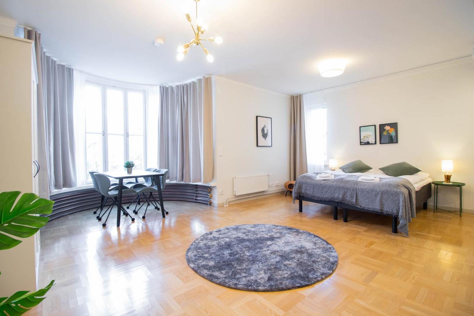 Forenom Serviced Apartments Helsinki Töölö Exteriör bild