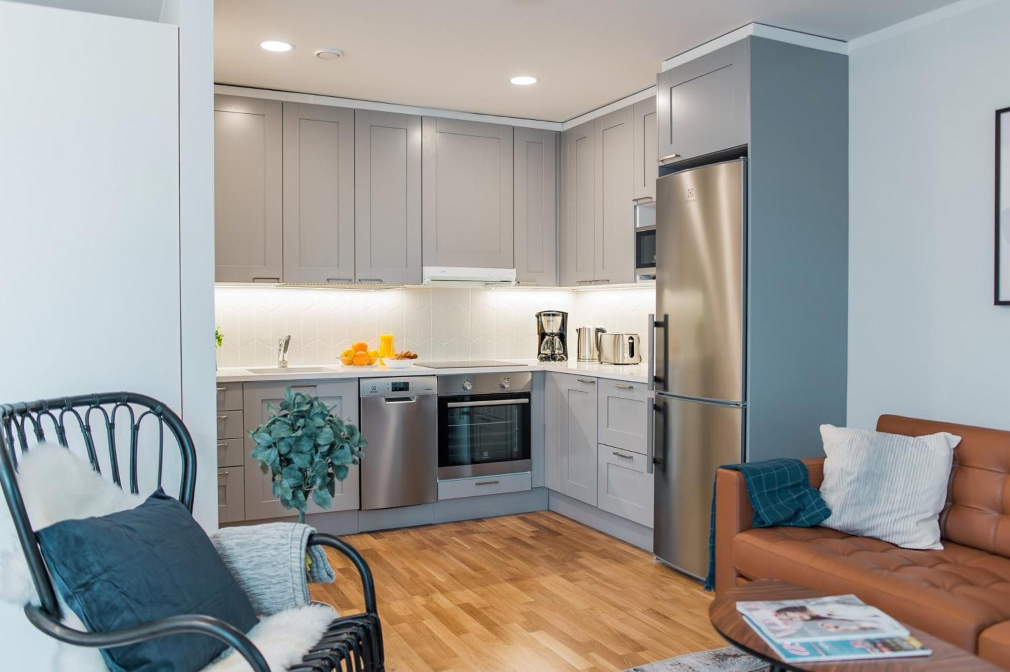 Forenom Serviced Apartments Helsinki Töölö Exteriör bild